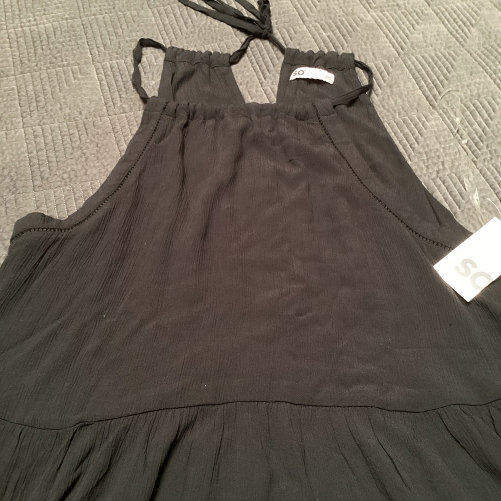 🔥 SALE 20% OFF-Kohls black sleeveless maxi dress, side pockets, size XXL. 234
